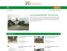 Tablet Screenshot of nhaxuong.vn